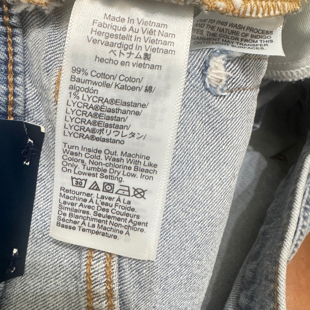J.Crew Wide-leg Cropped Jeans 27 Spring Storm Wash NWT All-day Stretch BX560 - Picture 12 of 12